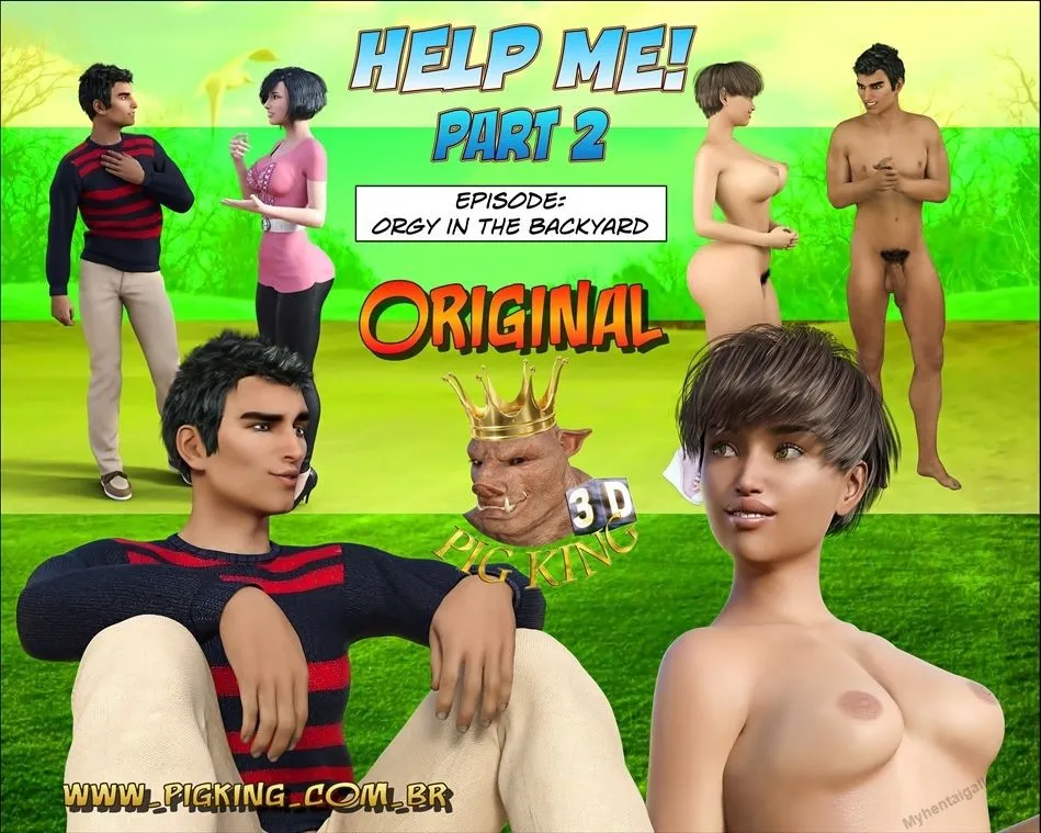 Help Me 2 porno comics Cover