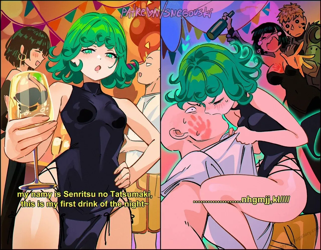 Tatsumaki's Challenge porno comics Cover
