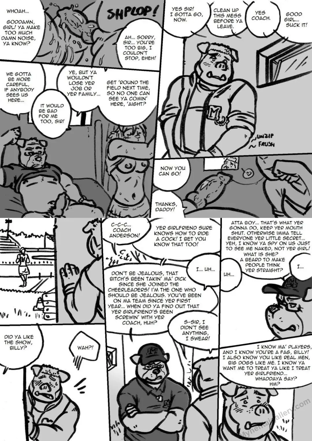 Knotted porno comics Cover