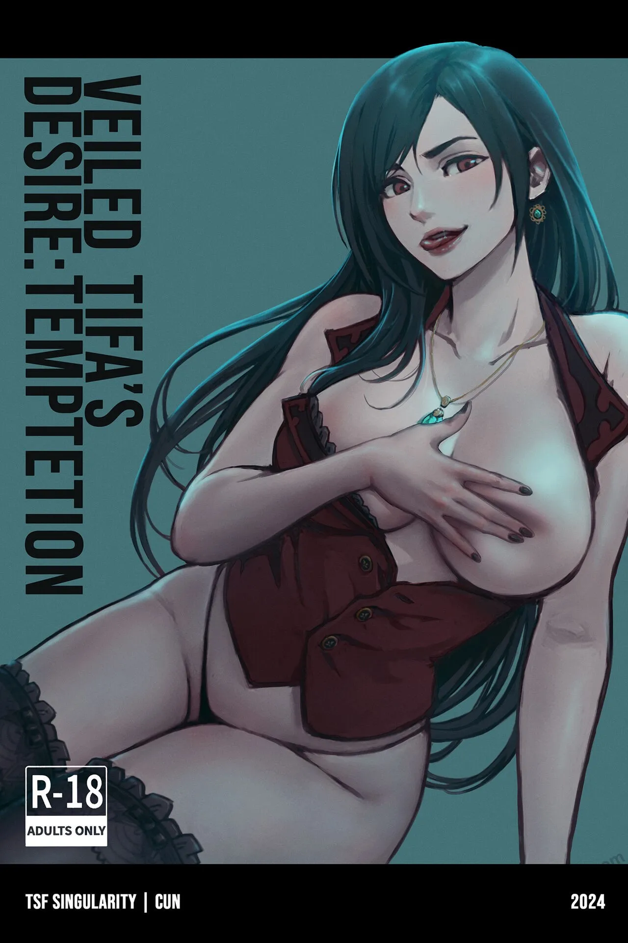 Veiled Tifa's Desire - Temptetion porno comics