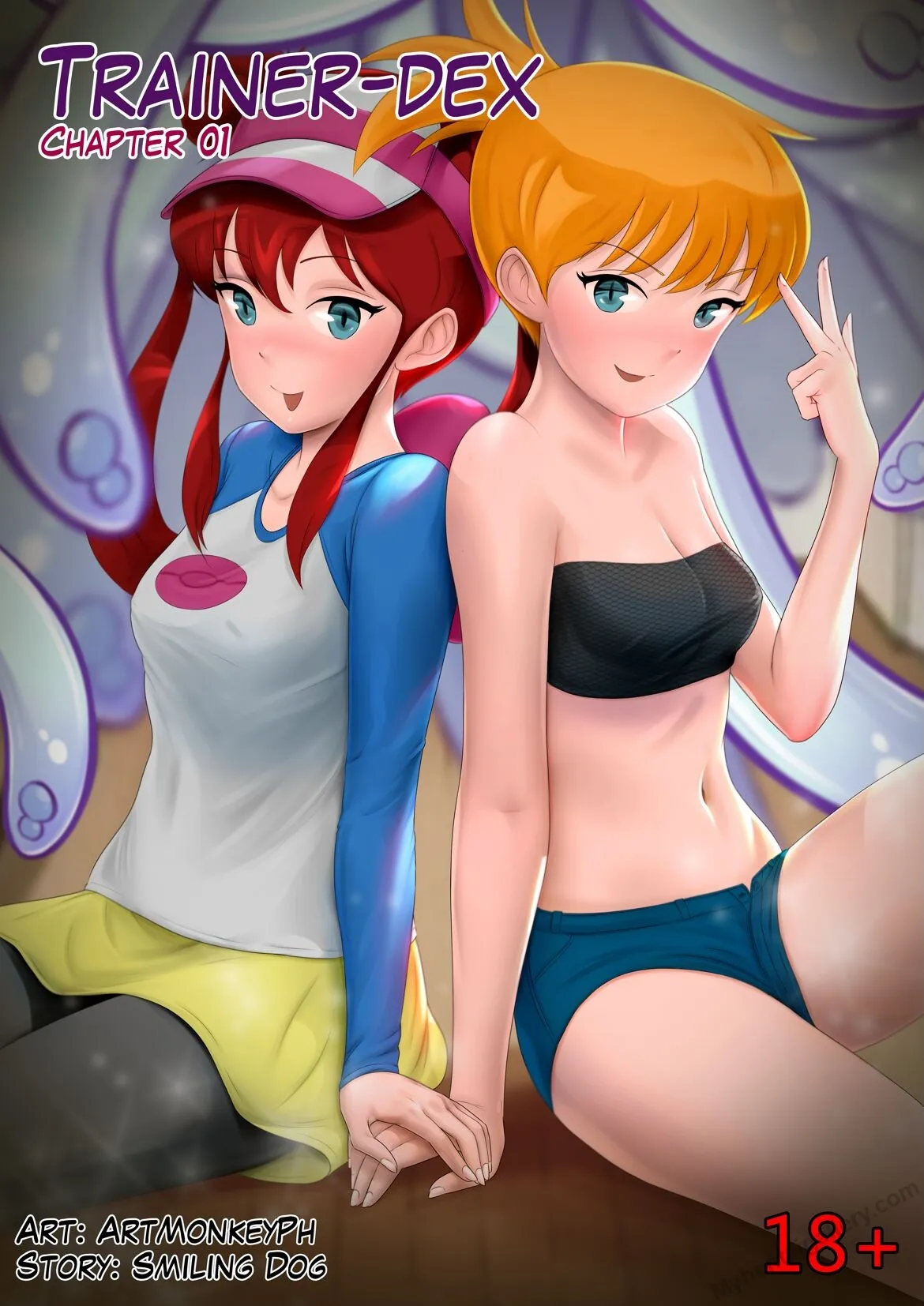 Trainer-Dex 1 (Remake) porno comics Cover