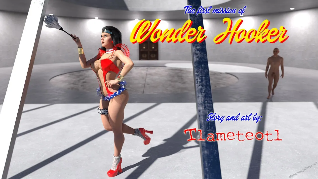 The First Mission Of Wonder Hooker porno comics
