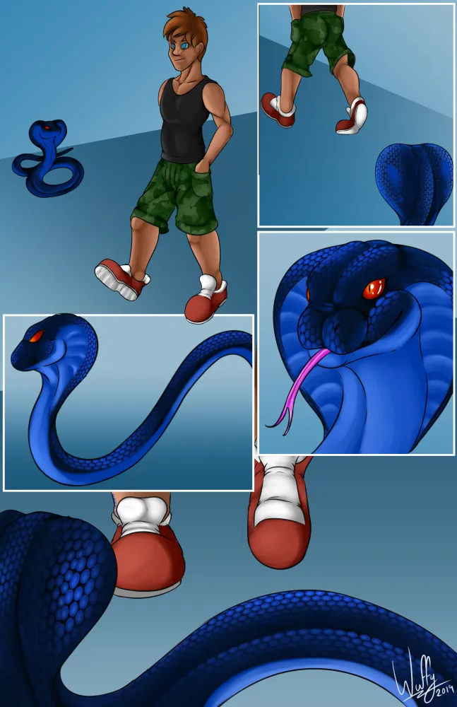 Snake Legs porno comics Cover