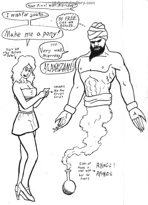 Ponygirl porno comics Cover