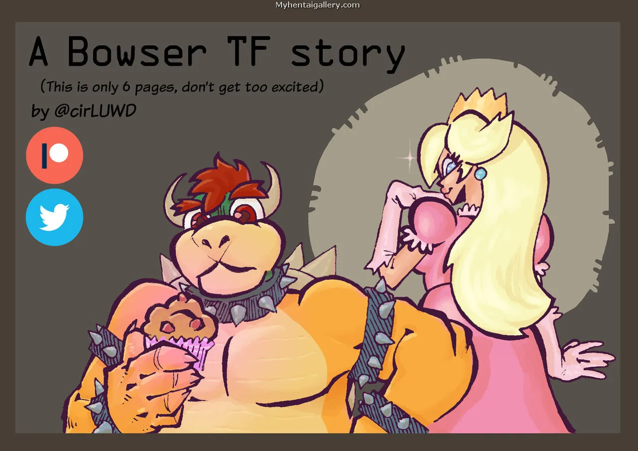 Bowser TF porno comics Cover