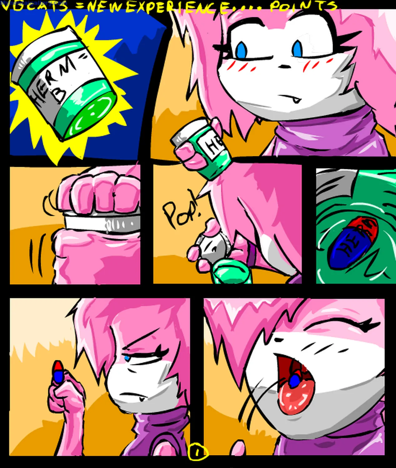 New Experience Points porno comics