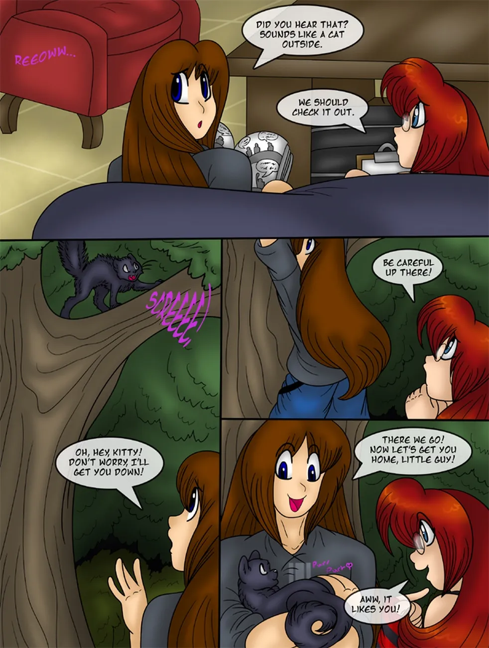 A Witch's Gratitude porno comics