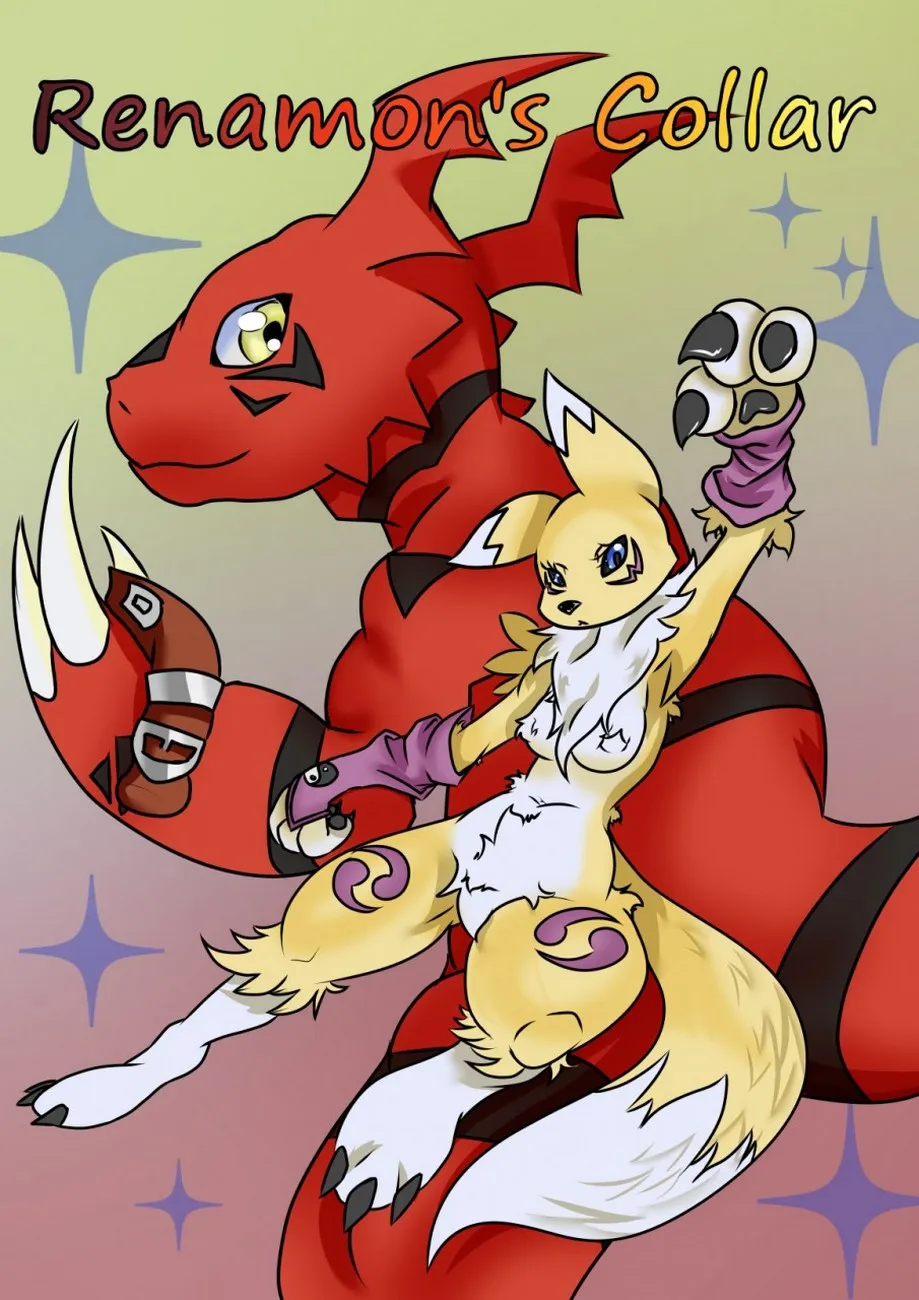 Renamon's Collar porno comics Cover