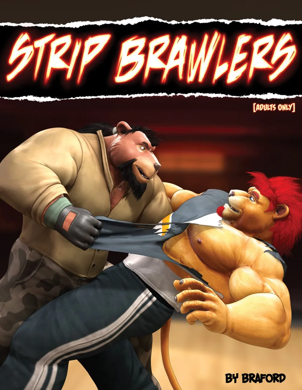 Strip Brawlers porno comics