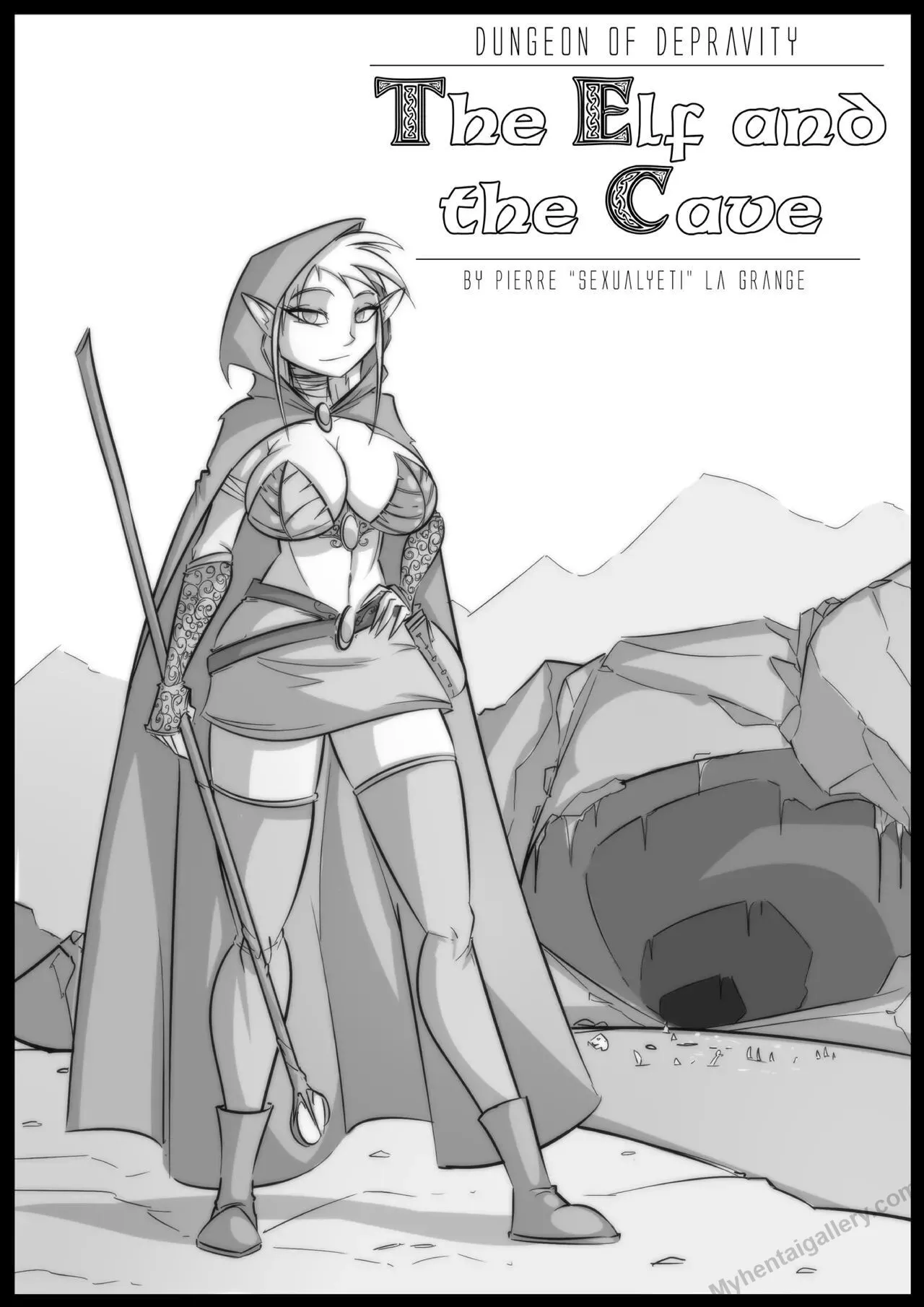 Dungeon Of Depravity - The Elf And The Cave porno comics