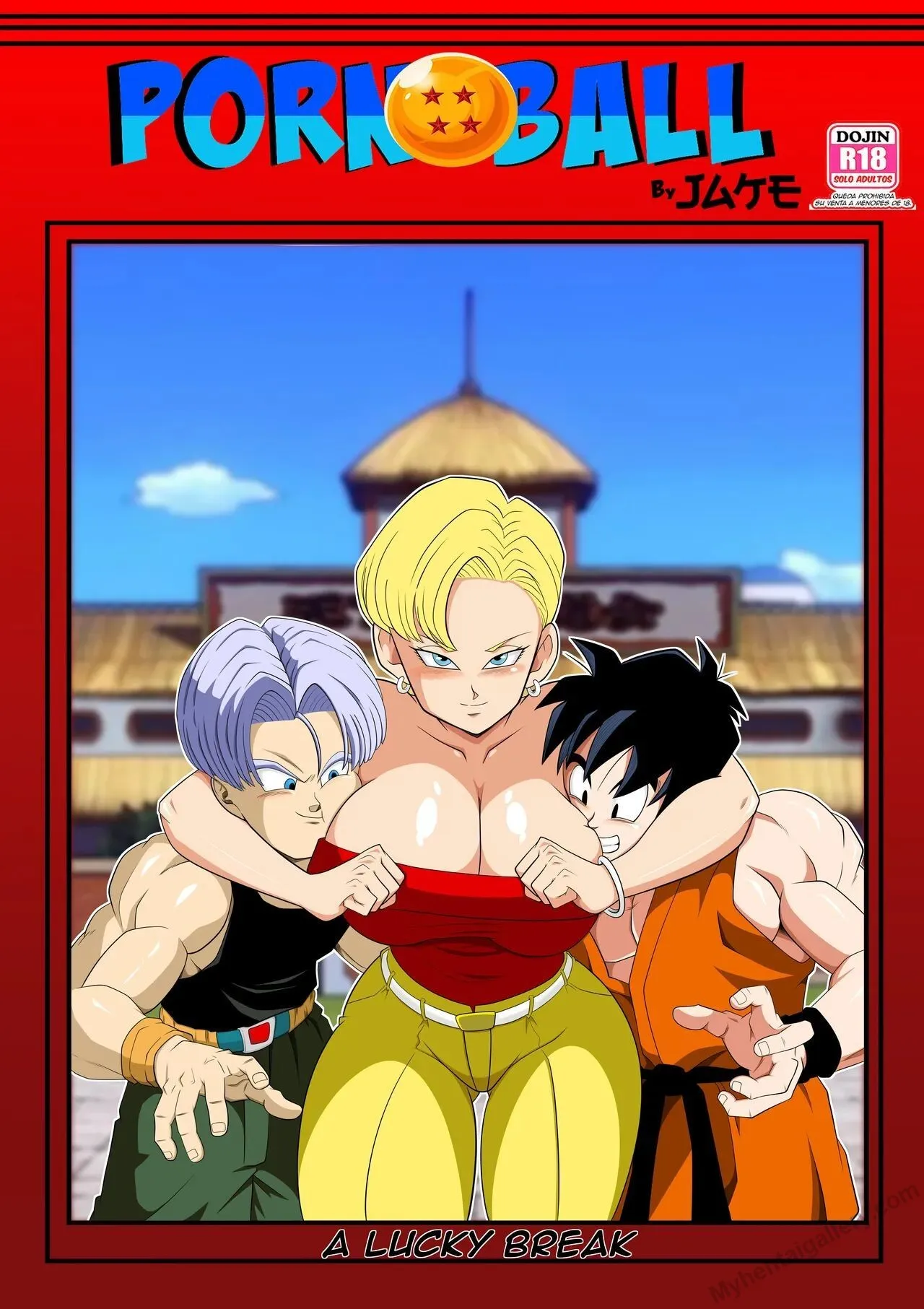 Porn Ball - A Lucky Break porno comics