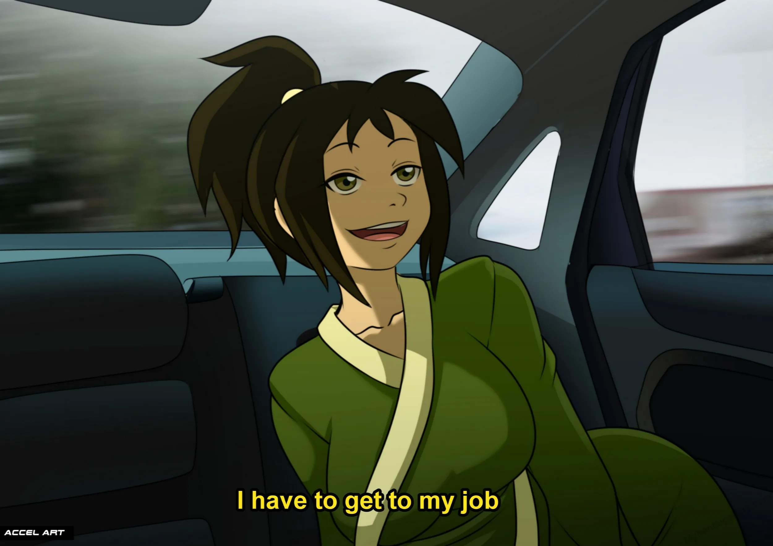 Waifu Taxi - Jin porno comics Cover