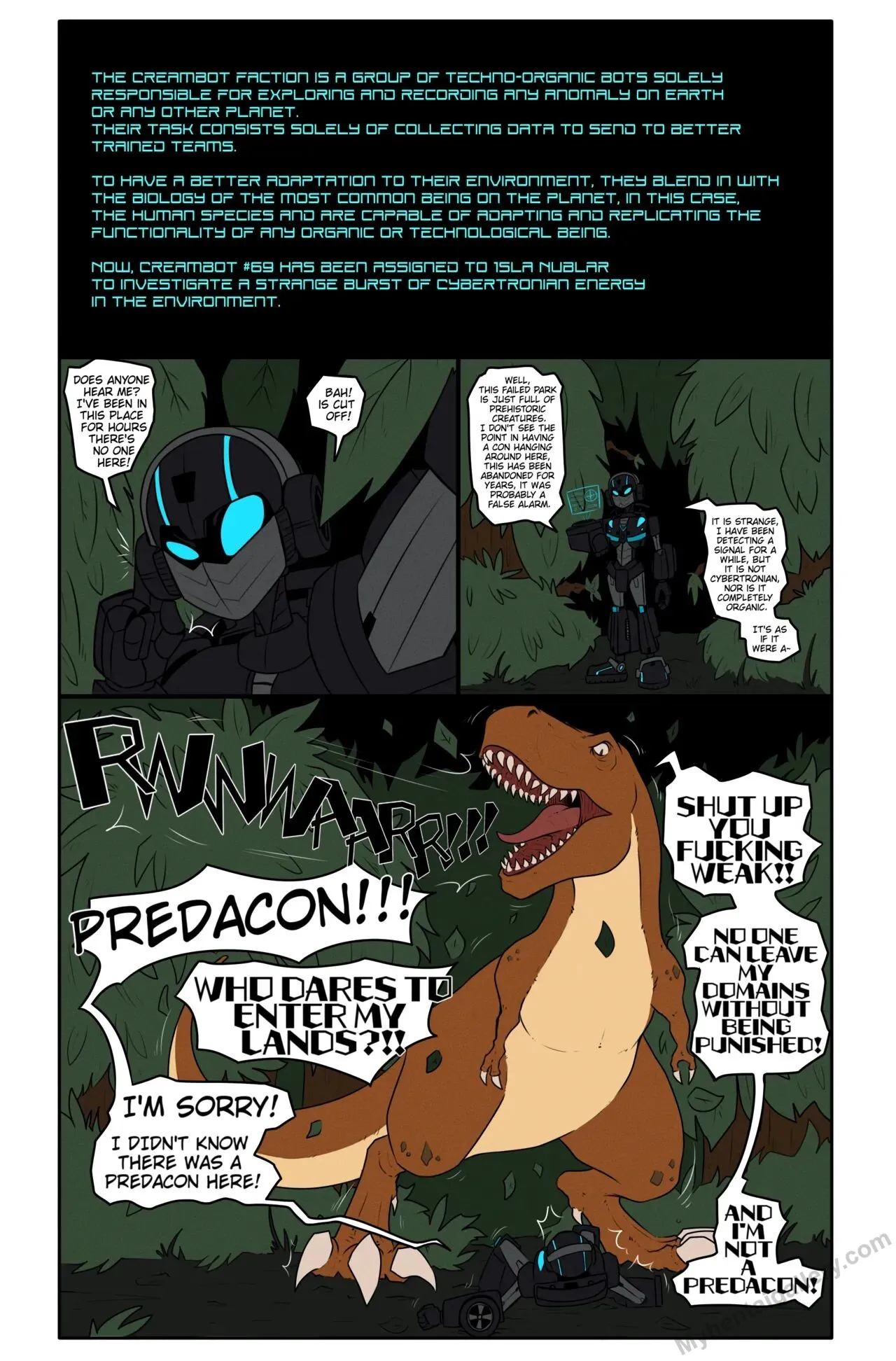 Creambots 1 porno comics