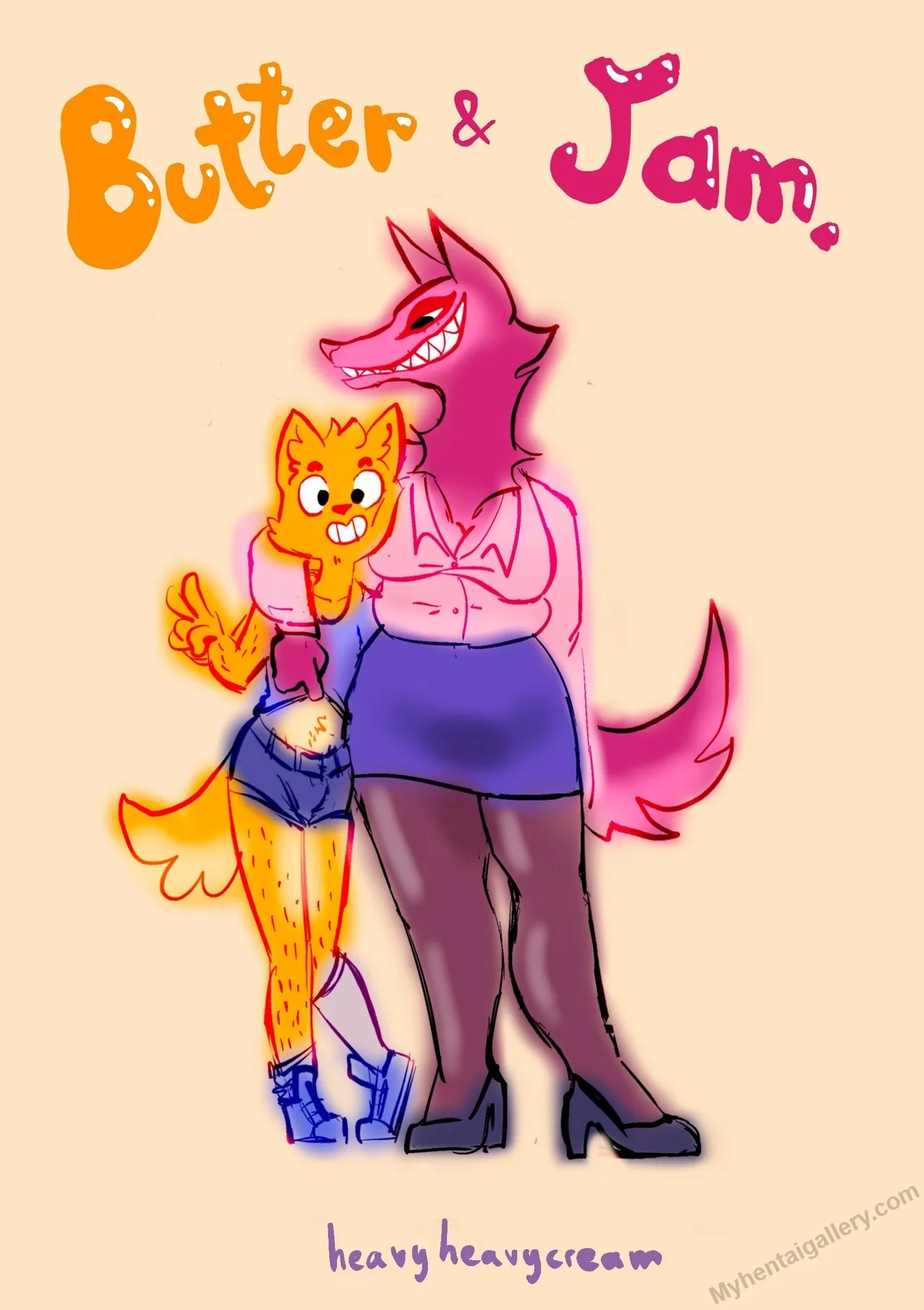 Butter & Jam porno comics Cover