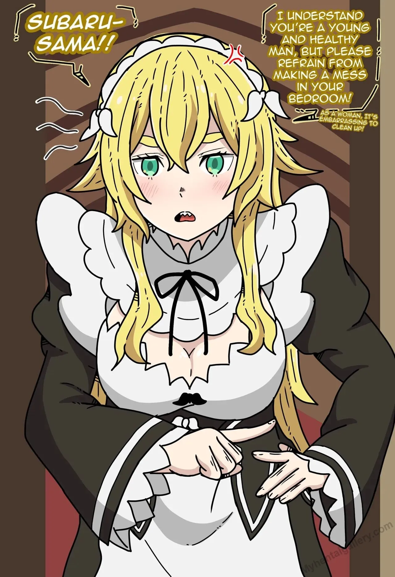 A Strange Request For Frederica porno comics