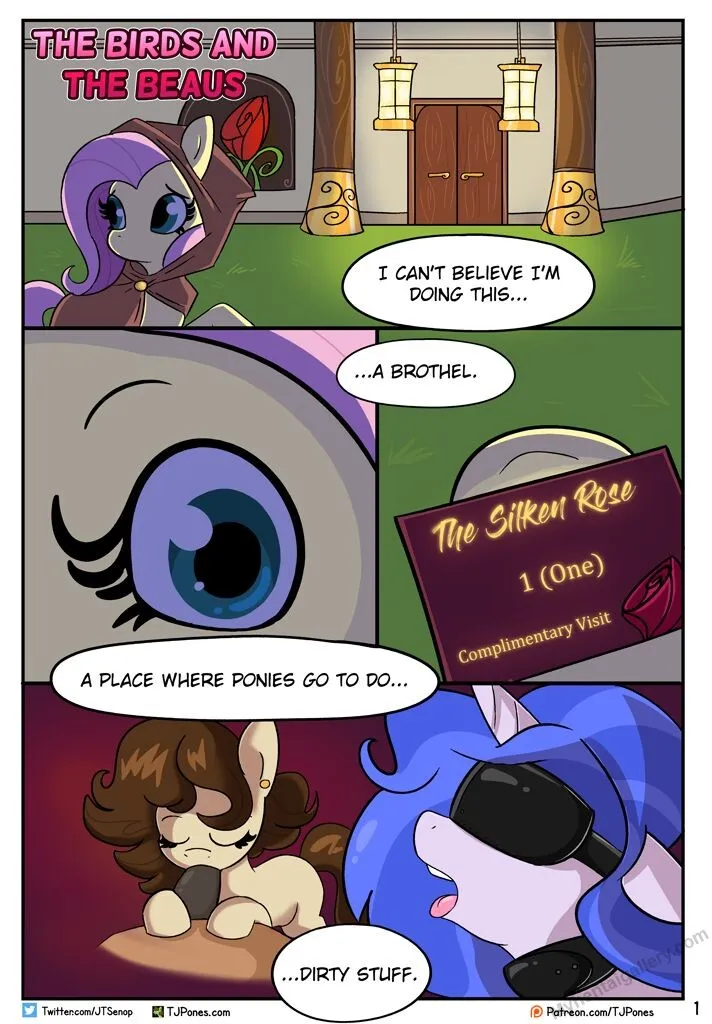 The Birds And The Beaus porno comics Cover