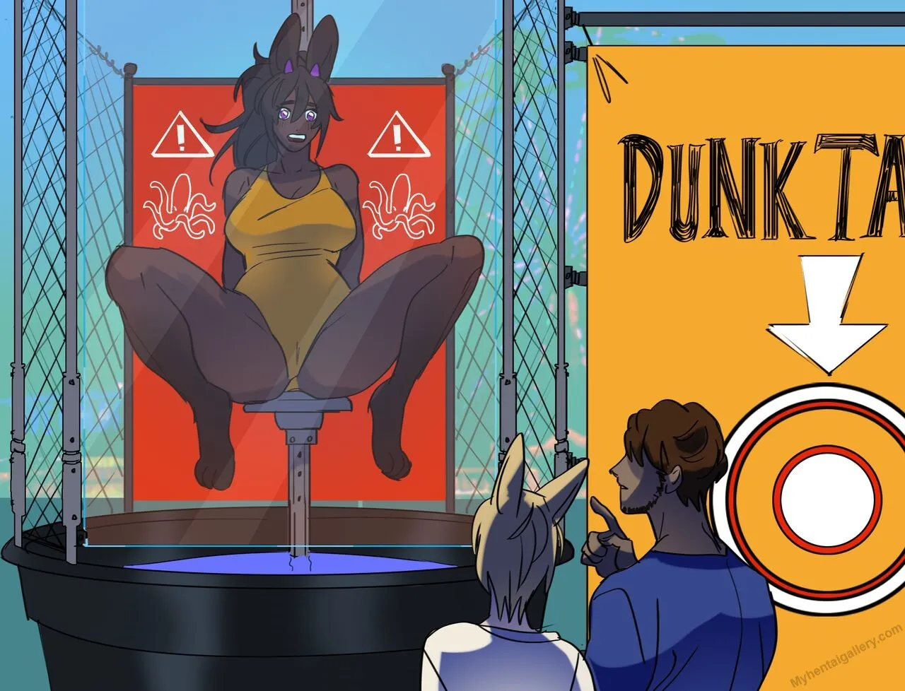 Dunk Tank porno comics