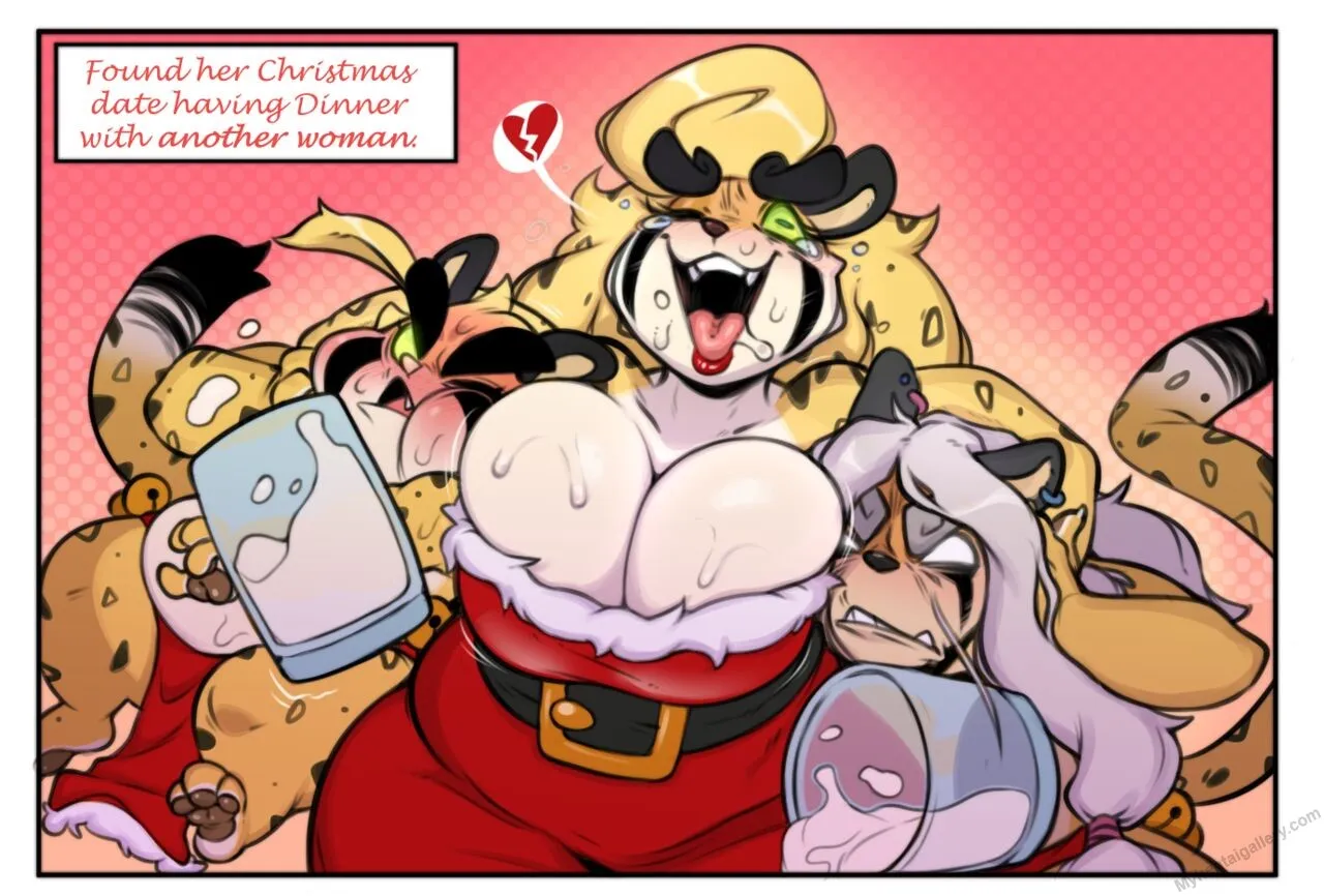 Unfortunate Christmas Date porno comics