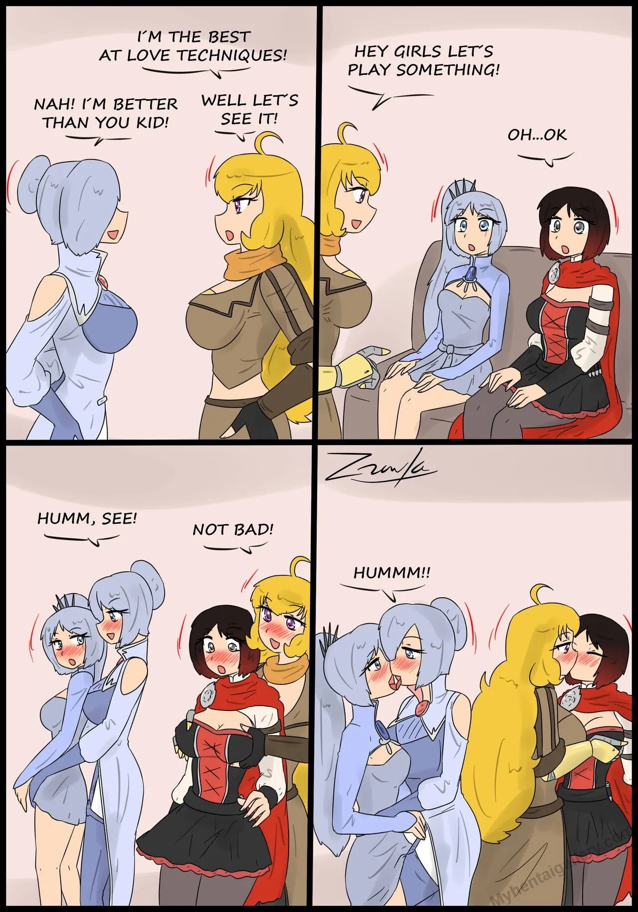 Love Party porno comics Cover