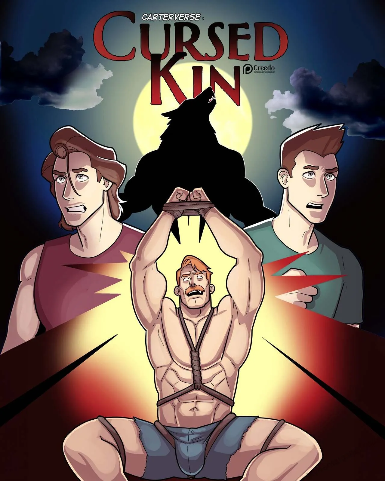 Carterverse 3 - Cursed Kin porno comics Cover