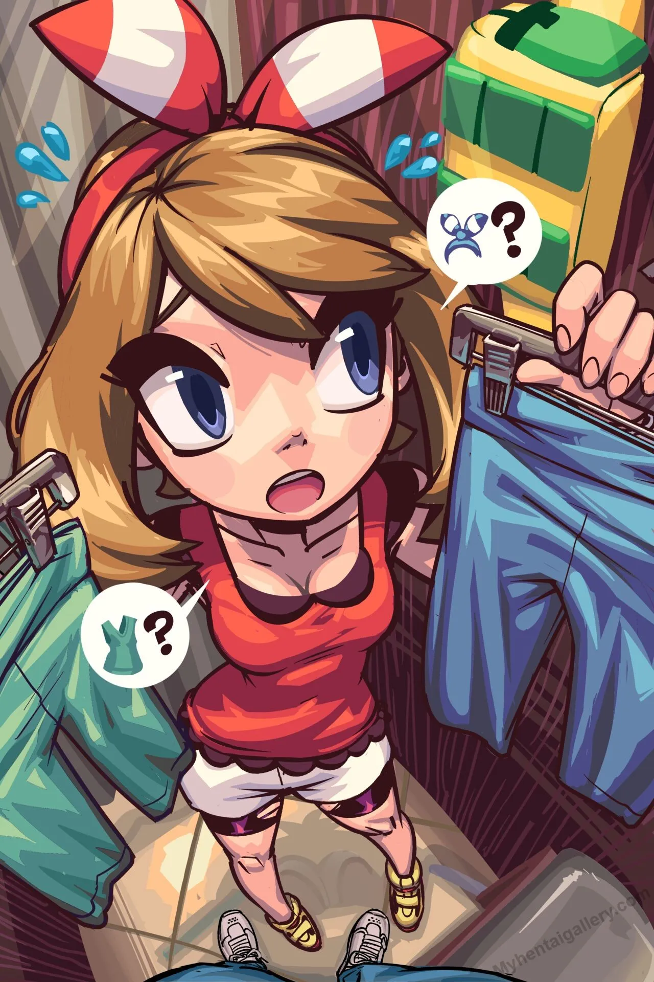 May's Bike Shorts Dilemma porno comics