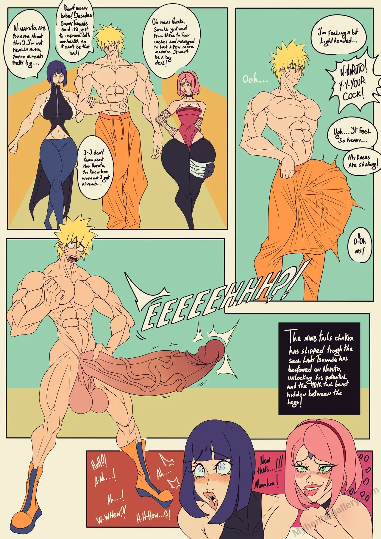 Ninetails Expansion porno comics Cover