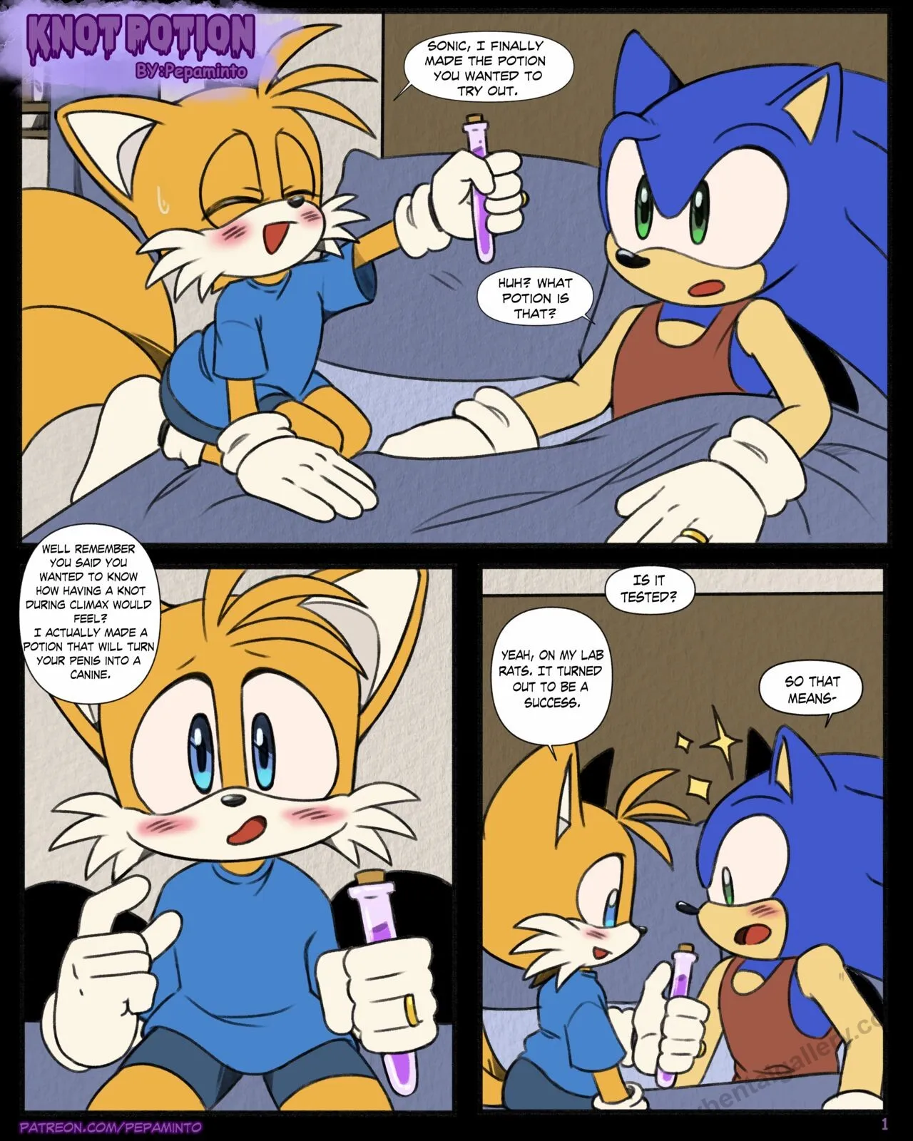 Knot Potion porno comics