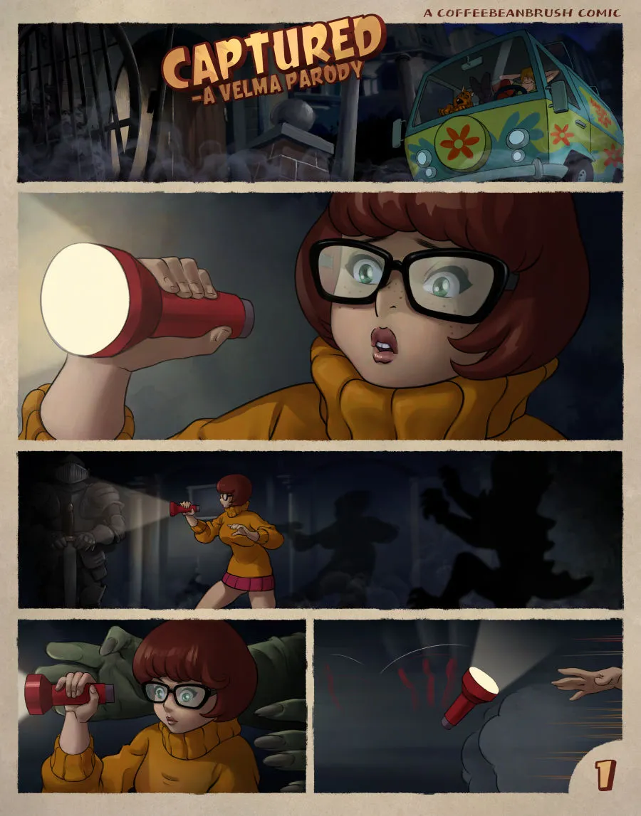 Captured - A Velma Parody porno comics