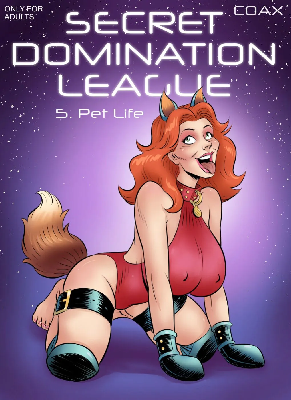 Secret Domination League 5 - Pet Life porno comics Cover