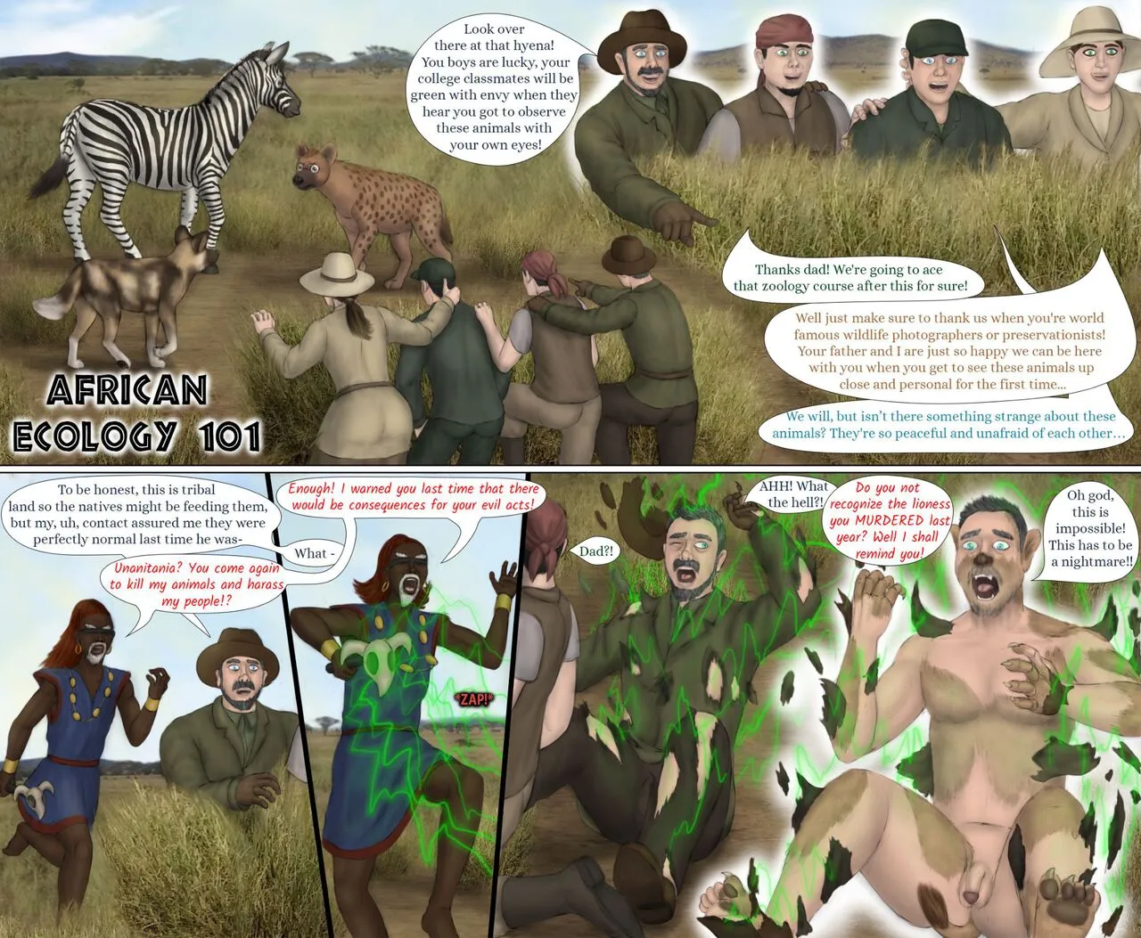 African Ecology 101 porno comics