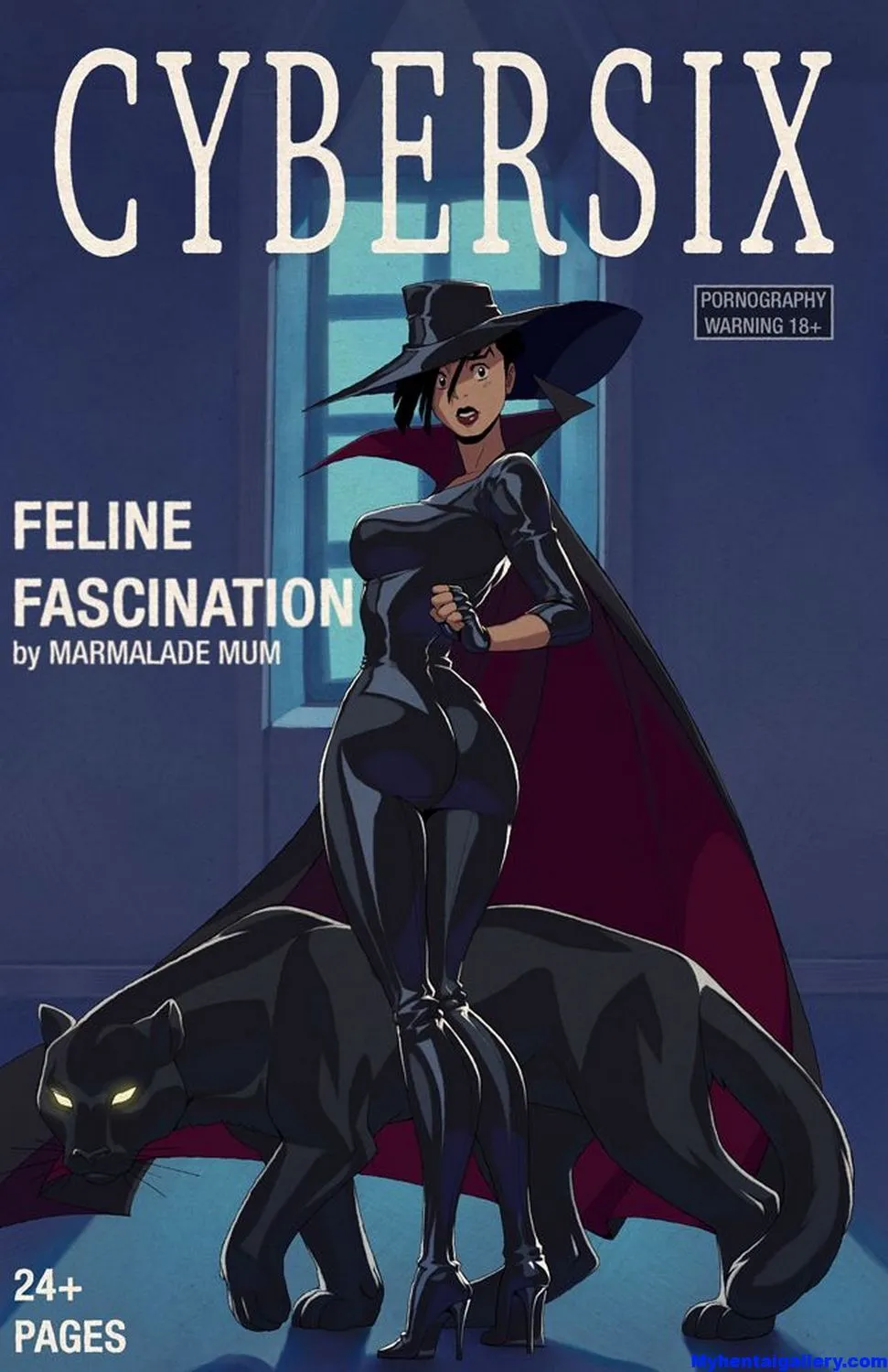 Cybersix - Feline Fascination porno comics