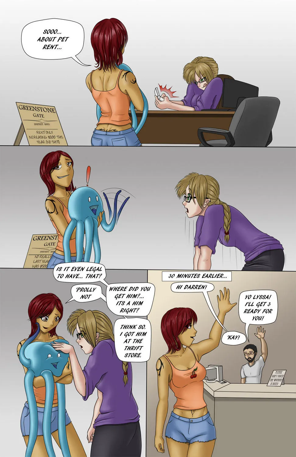 How Lyssa Met Dickins porno comics