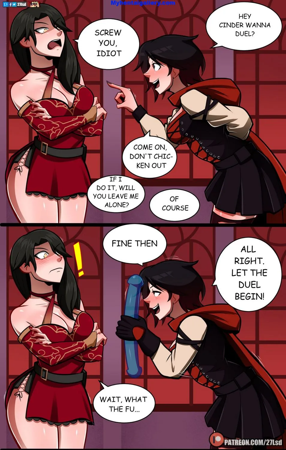 RWBY - Duel porno comics