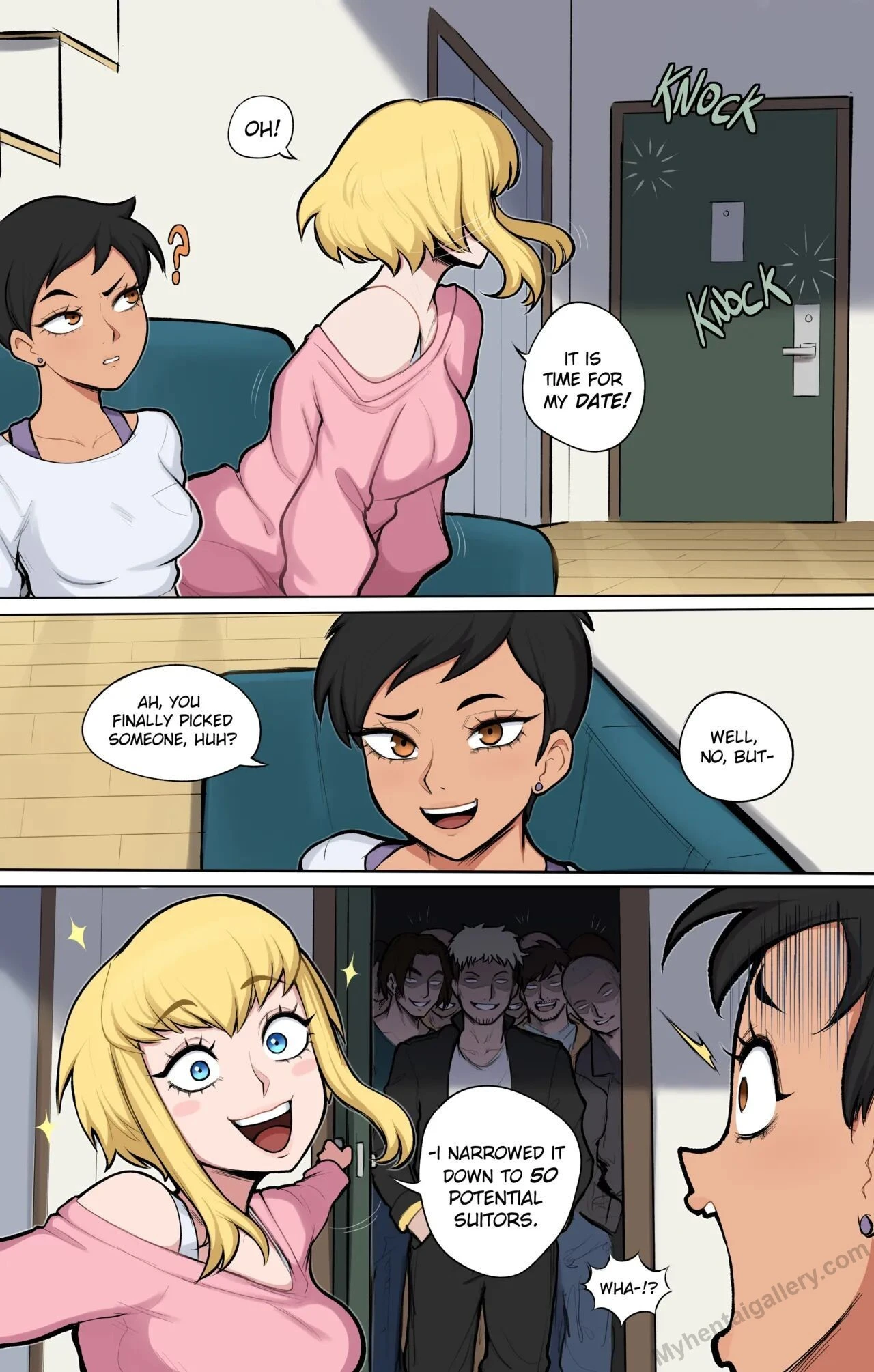 Kara's Date porno comics