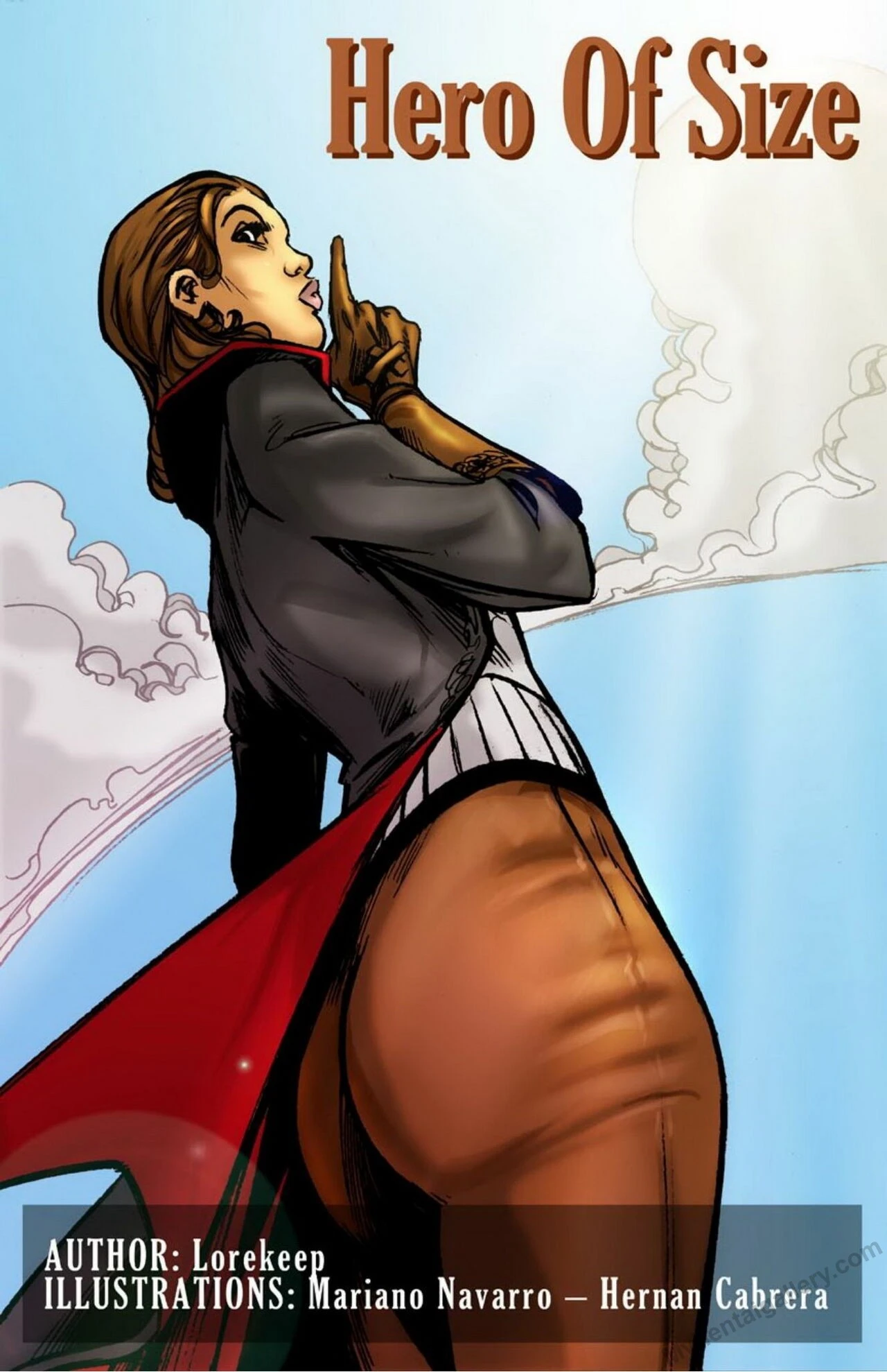 Hero Of Size porno comics