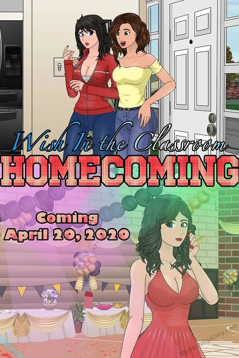 Wish In The Classroom - Homecoming porno comics