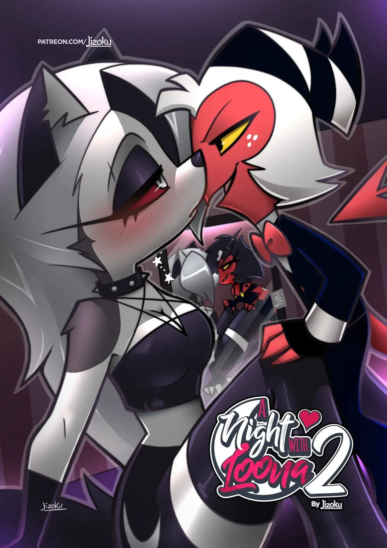 A Night With Loona 2 porno comics Cover
