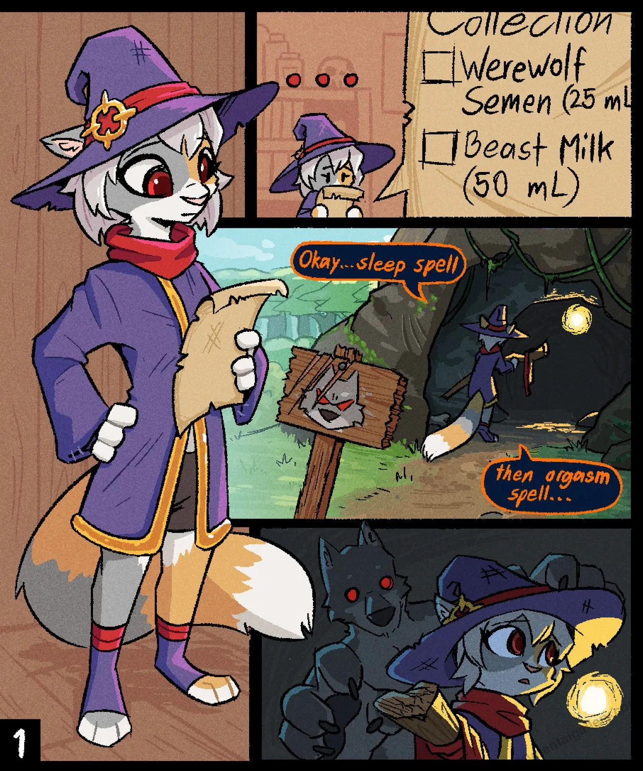 Dungeon Delving porno comics