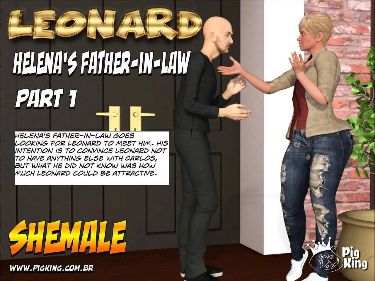 Helena's Father-In-Law porno comics Cover