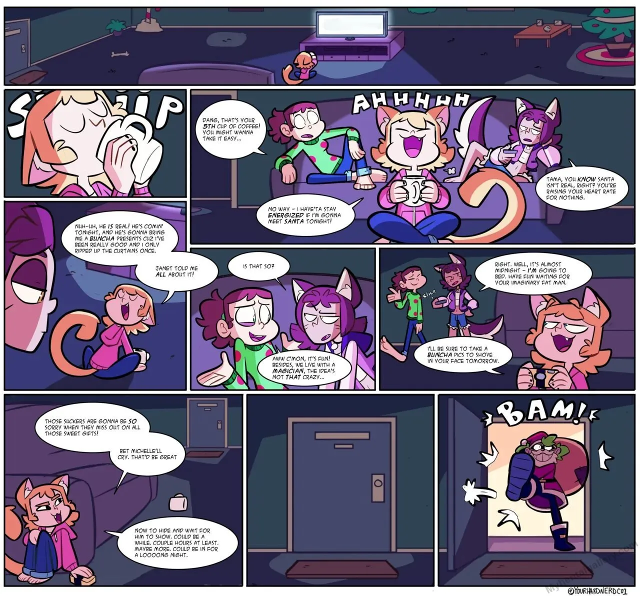 Tama Meets Santa! porno comics