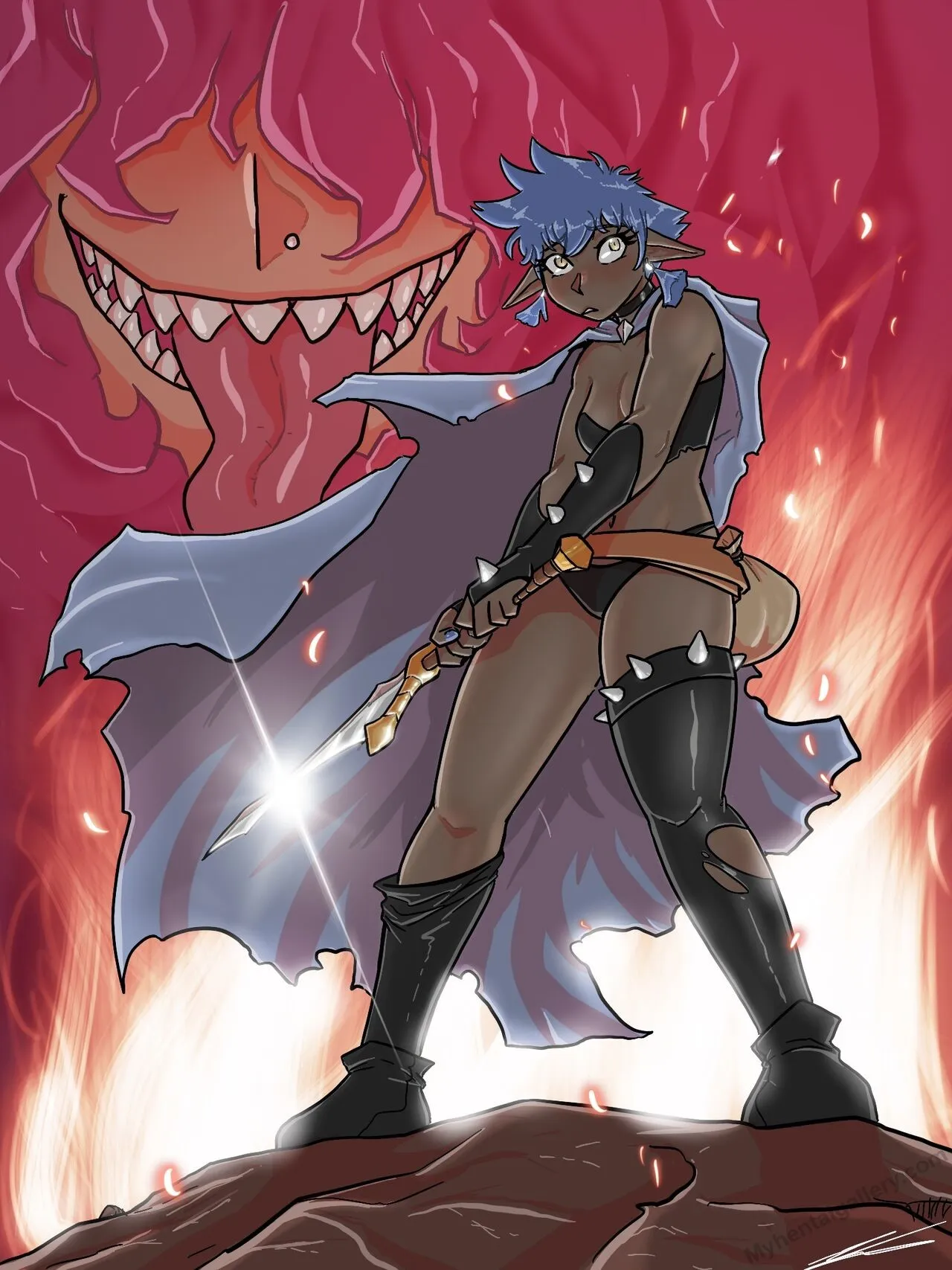 The Kinky Quest 1 porno comics Cover