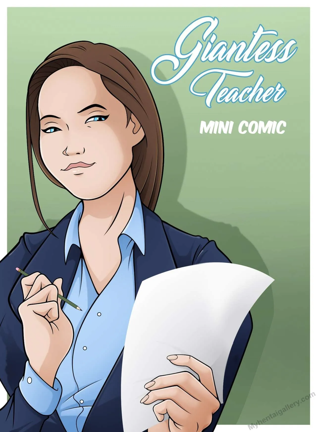Giantess Teacher porno comics