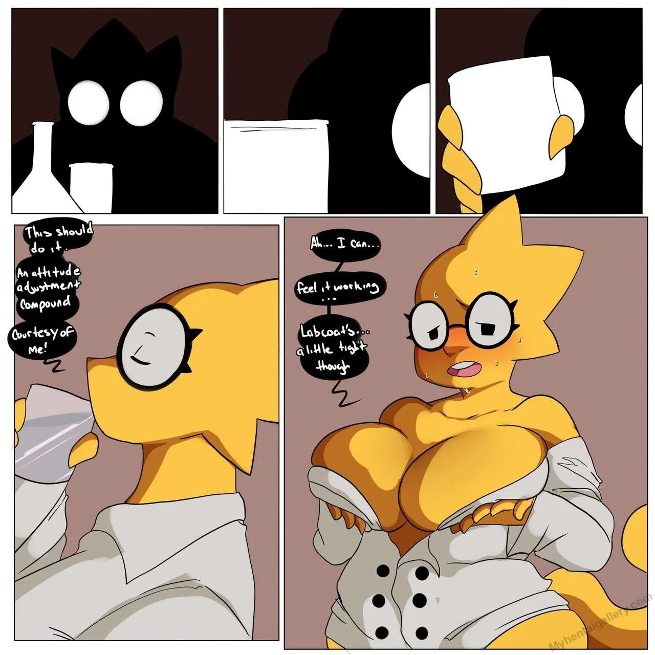 Alphy's Potion porno comics Cover