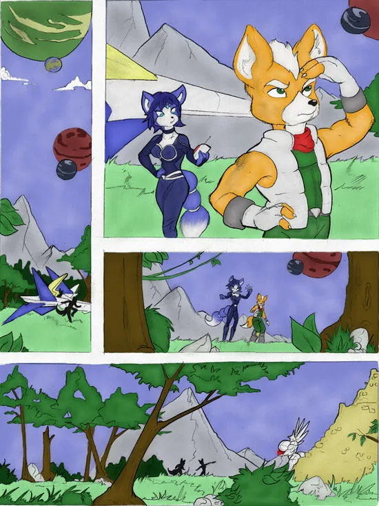 Star Fox's Bigger Adventure porno comics Cover