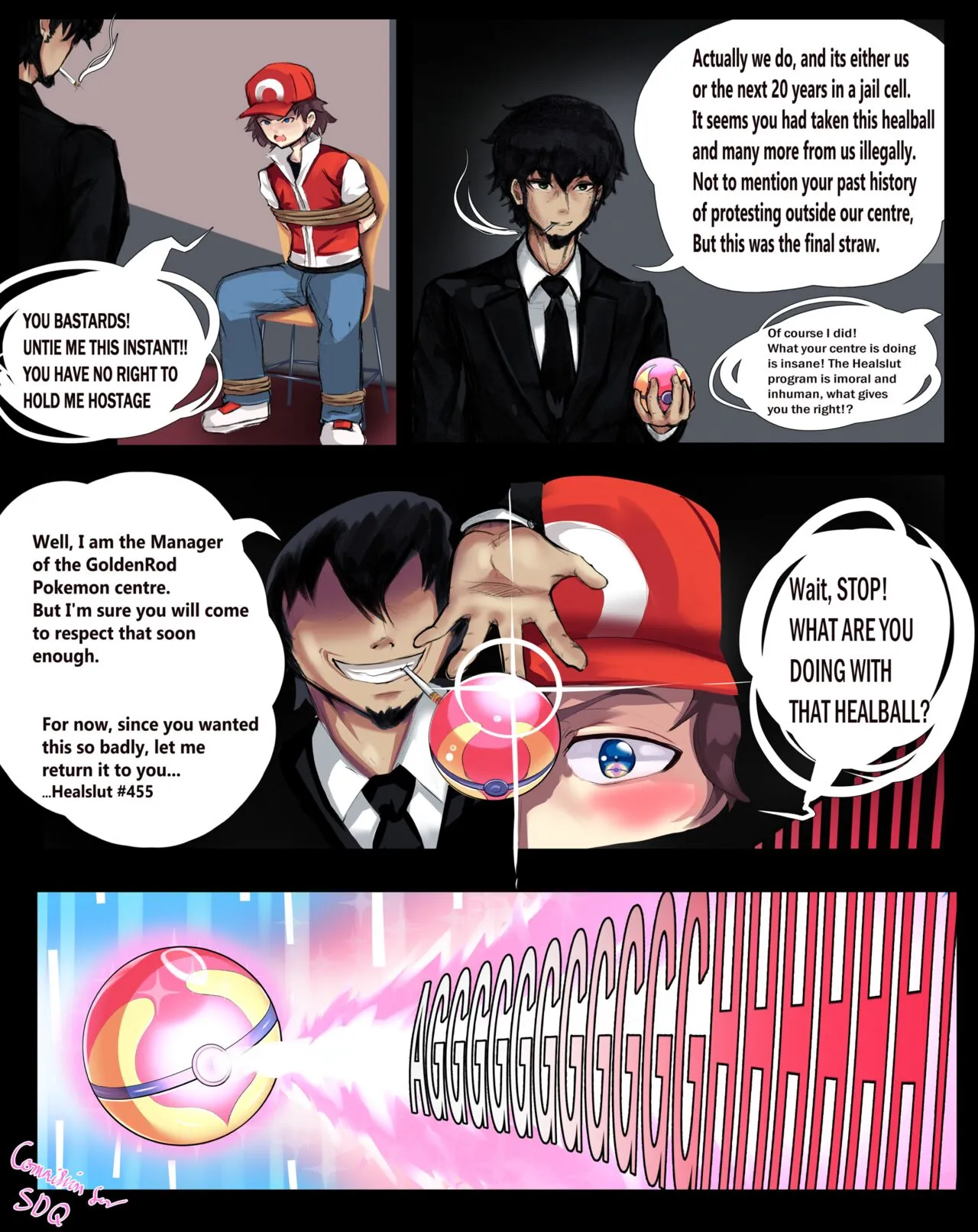 From Pokemon Master To Slut porno comics