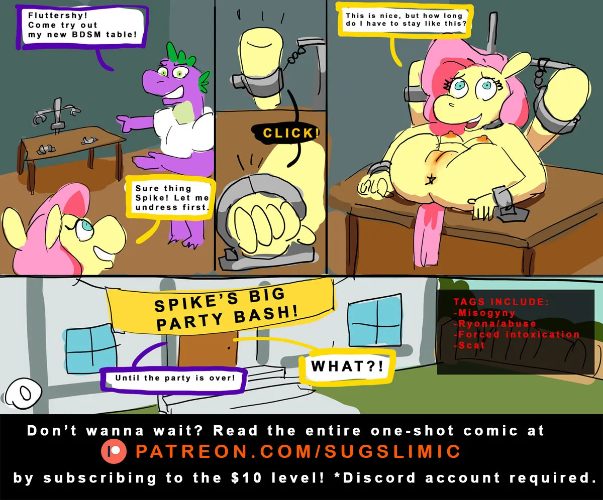 Spike's Big Party Bash porno comics Cover