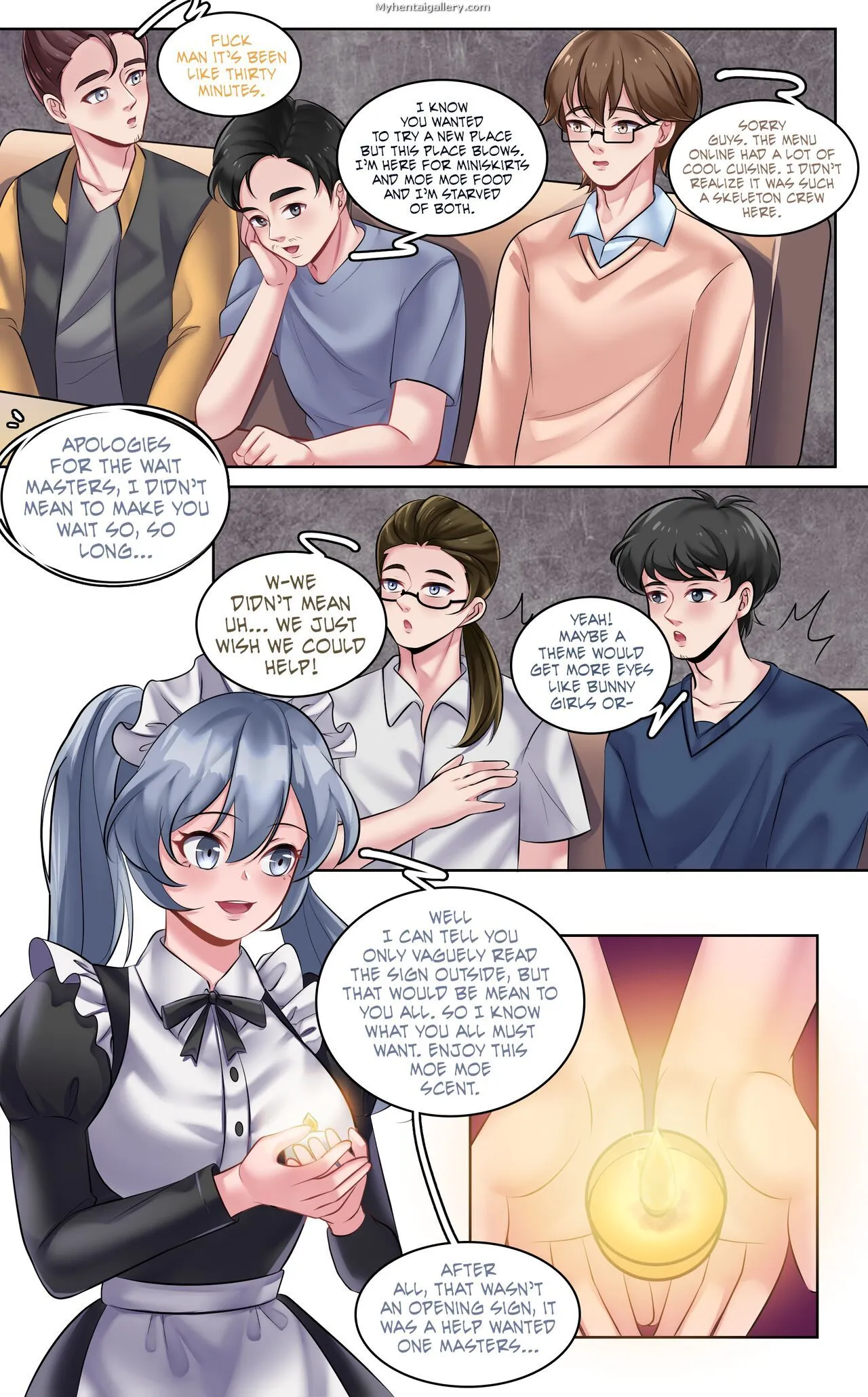 Maid Collaboration Group porno comics Cover