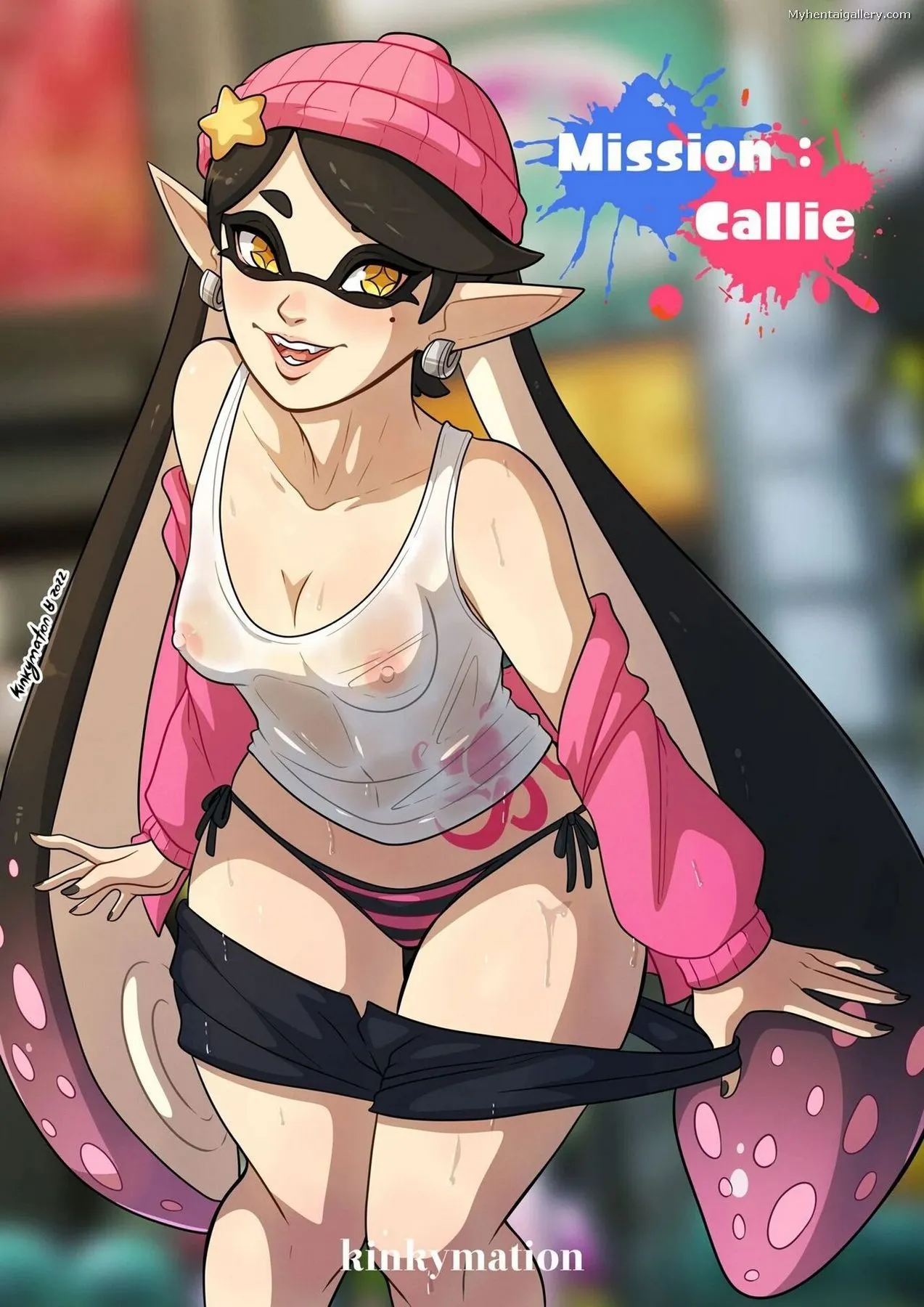 Mission - Callie porno comics Cover