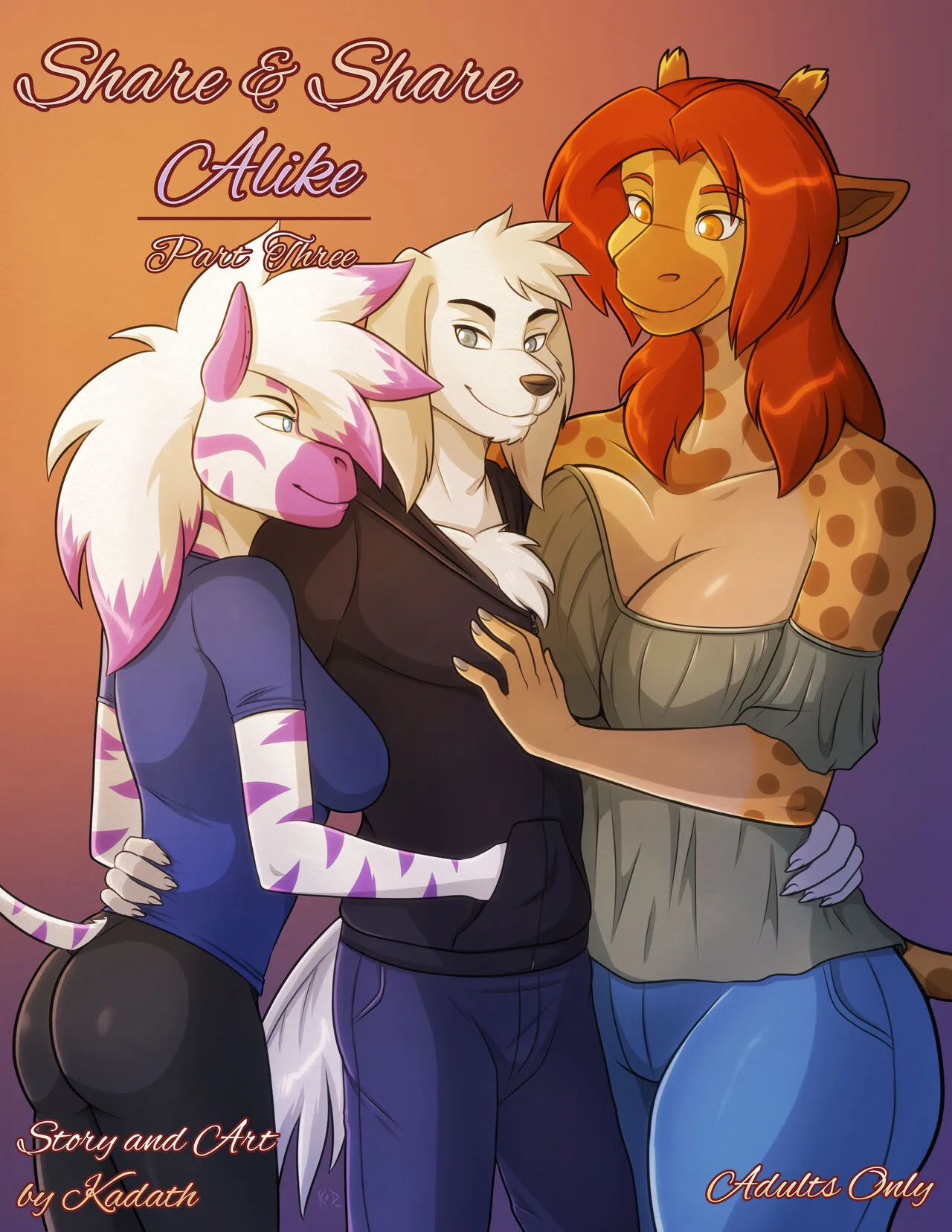 Share & Share Alike 3 porno comics Cover