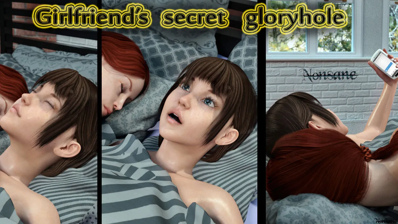Girlfriend's Secret Gloryhole porno comics